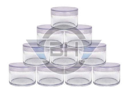 Transparent Plastic San Jar with Lid Manufacturers and Suppliers from Delhi