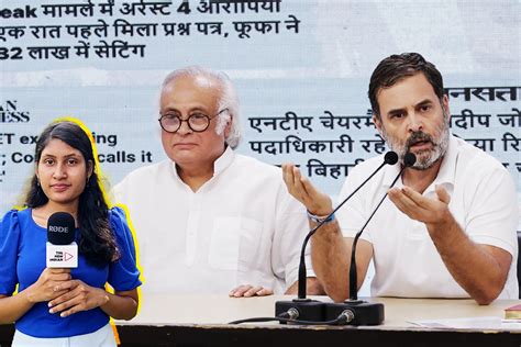 Rahul Gandhi replies to The New Indian's question on NEET paper leak ...