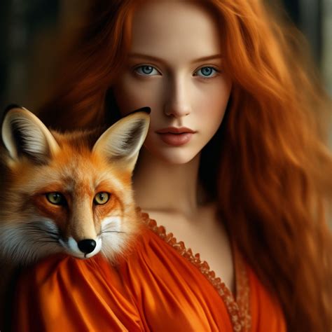 "The country of the redheads …" — image created in Shedevrum