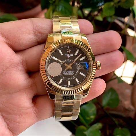 Rolex Sky-Dweller Oyster Gold Chain – ShahStore
