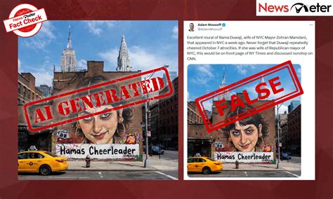 Fact Check: Mamdani’s wife called ‘Hamas Cheerleader’ on NYC mural? No ...