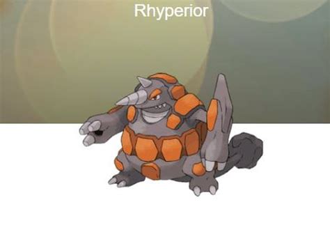 Best Rhyperior Moveset in Pokemon Go - Touch, Tap, Play