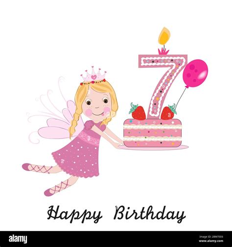 Happy 7th Birthday Cake