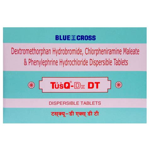 Tusq-DX DT Tablet 10's Price, Uses, Side Effects, Composition - Apollo ...