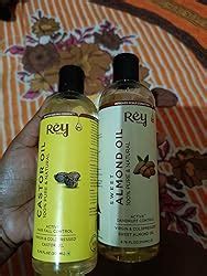 Buy Rey Naturals Cold Pressed Extra Virgin Castor Oil For Hair Growth ...