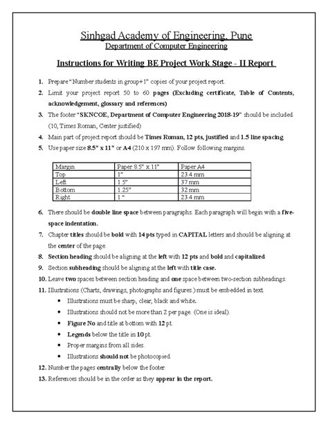 Project Report Format for BE: SEM II 2015 - Computer Engineering - Studocu