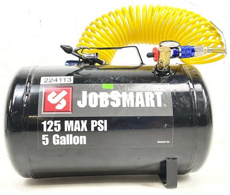 Lot - Jobsmart 5 Gallon Portable Air Tank