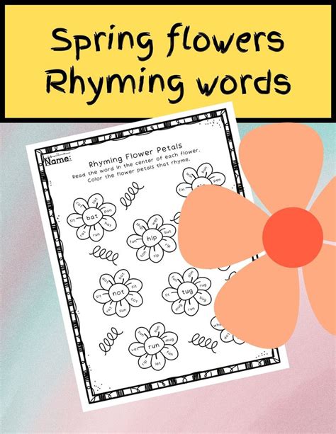 Rhyming Word To Flowers at Alan Fortune blog