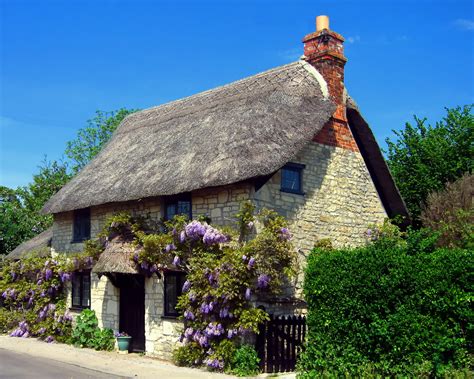 Medieval Thatched Roof Cottage