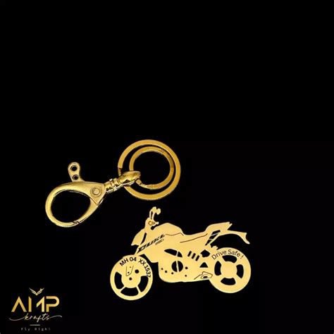 KTM Duke 390 Personalized Keychain – Custom Engraved Metal Bike Keyring ...