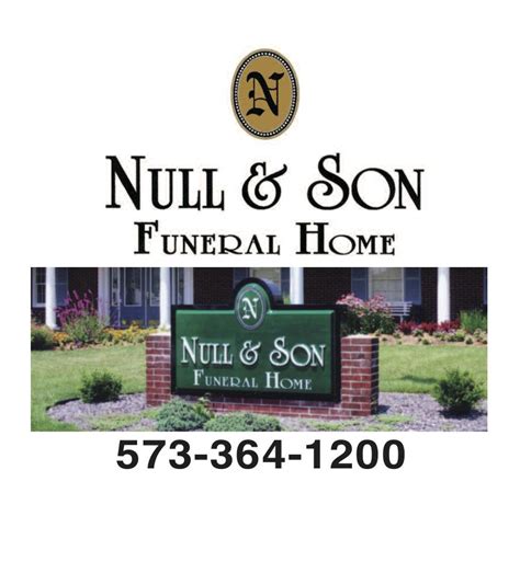 Null & Son Funeral Home was live. | By Null & Son Funeral Home