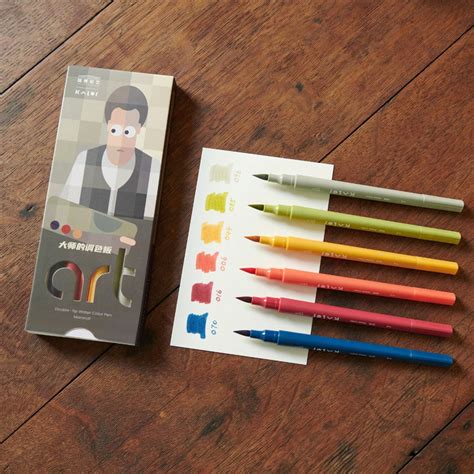 Kaco Kalor Water color pen (double tip) collaboration with National ...