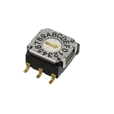 SH-7070TB Nidec Components | Nidec Components Rotary Coded DIP Switch ...