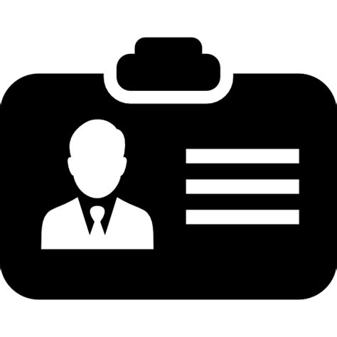Id card - Free people icons