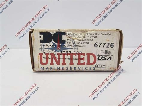 DETCON TRANSIENT PROTECTION MODULE 500-003087-100 | United Marine Services