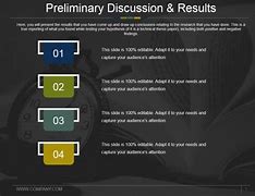 Image result for Preliminary Discussion