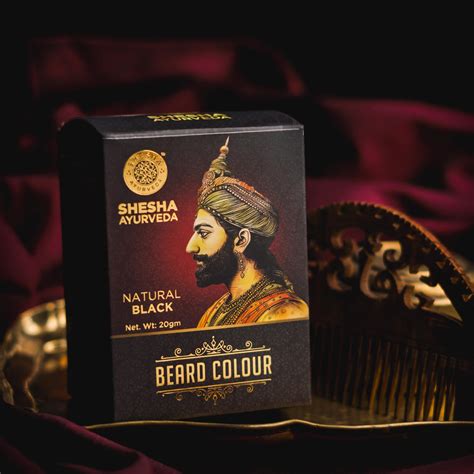 Beard Colour – Natural Black – Shesha Ayurveda