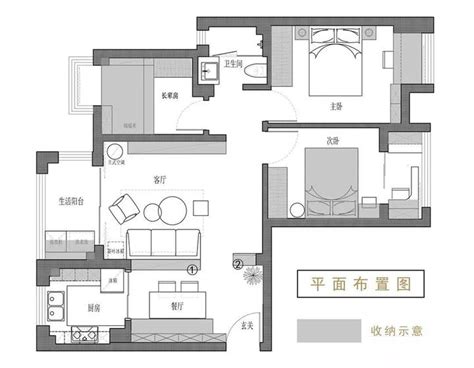 76平小户型北欧风紧凑小三房，整个空间文艺精致且实用！ - 知乎