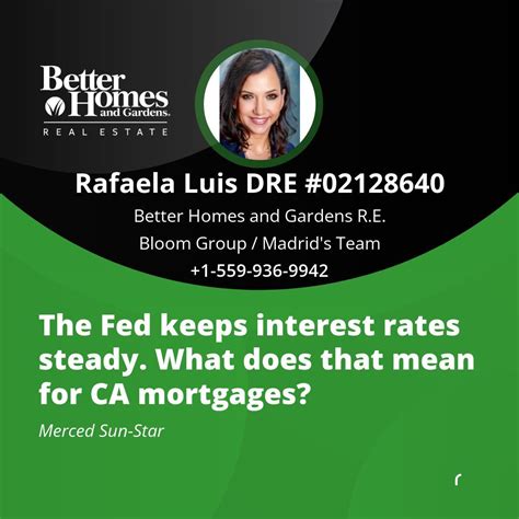 Rafaela Martinez Luis on LinkedIn: The Fed keeps interest rates steady ...