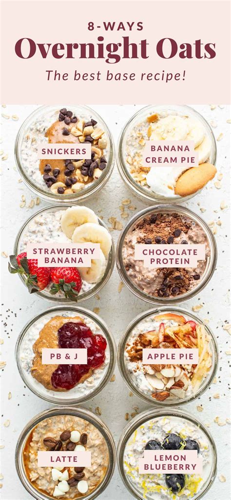 You can’t go wrong with overnight oats for breakfast! Our famous ...
