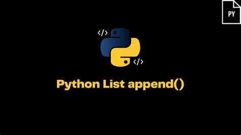 Image result for How to App End to a List in Python