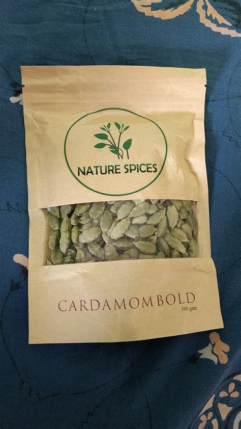 NATURE SPICES Cardamom Bold 100g [No Artificial Colors] Elaichi ...
