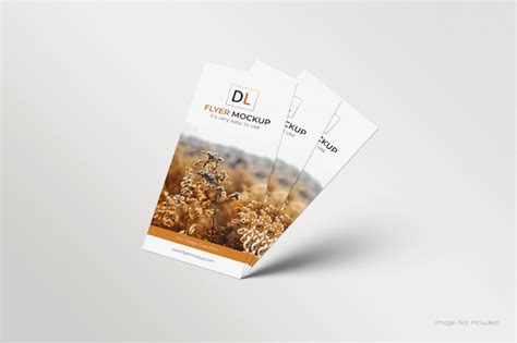 Dl flyers mockup | Premium PSD