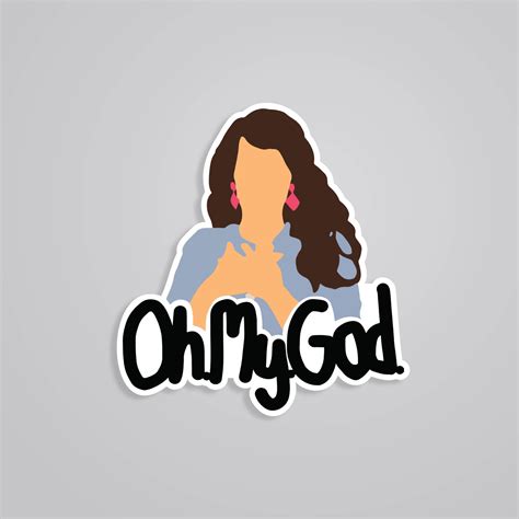 Oh My God Funny Sticker Pack