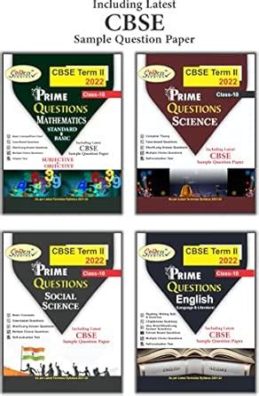 Golden series Cbse II Term 2022 Science + Mathematics + Social Science ...