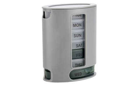 Glive's 7 Day Weekly Pill Tablet Medicine Storage Organizer Box ...