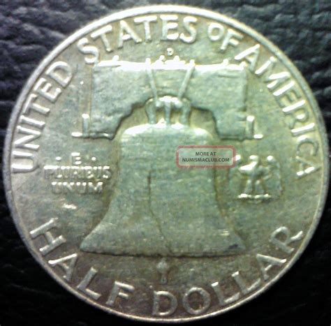 1963 D Franklin Half Dollar - 90% Silver