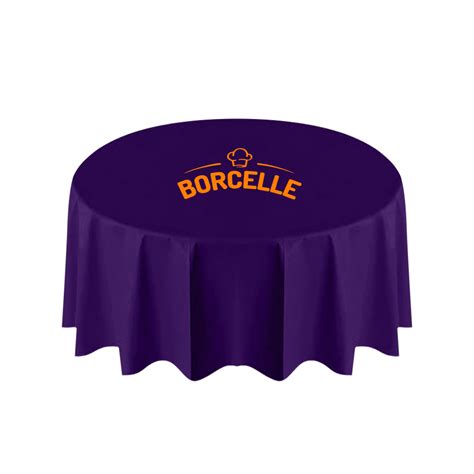 Custom Round Table Covers - RushPromo.com