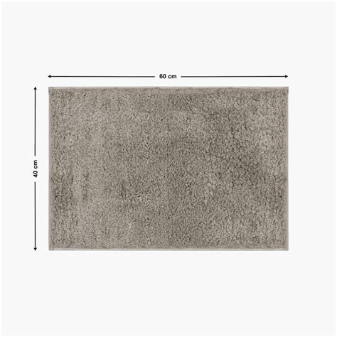 Buy LUXE HOME Vegas Microfibre Anti-Slip Bath Mat - 60x40cm from Luxe ...
