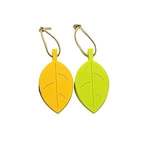 SYGA 4 Pcs Silicone Leaf Shape Home Office Door Stop Stoppers Block ...