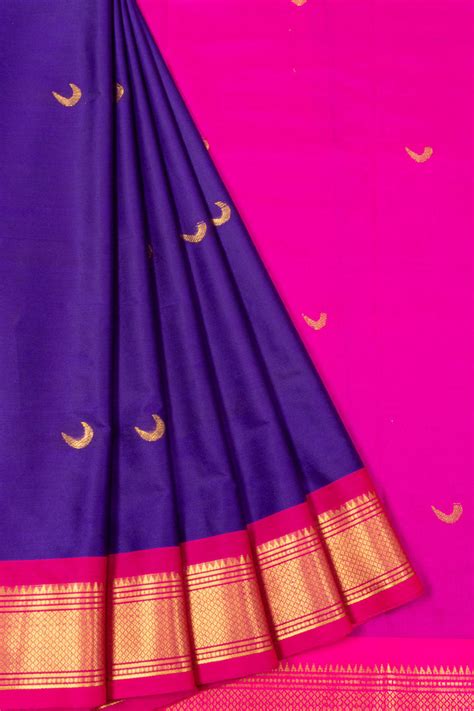 Buy Traditional Paithani Sarees – Pure Handloom Kathpadar Sarees ...