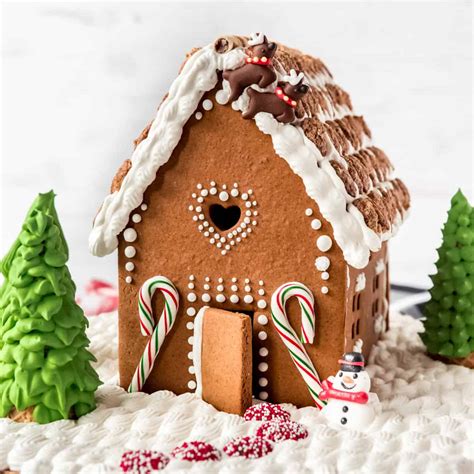 Simple Gingerbread Houses Gingerbread House Recipe | How To Make A