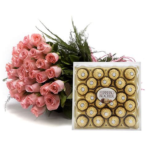 Send Roses With Chocolates Online - MN-EX004ChocoDW16 | Giftalove
