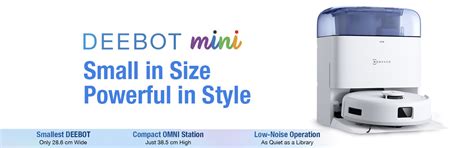 DEEBOT MINI OMNI - ECOVACS INDIA