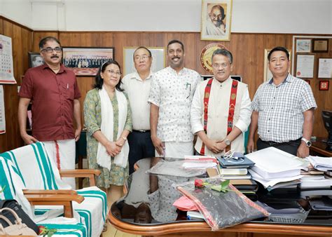 Visit of Sri.W.Honje Konyak, Chairman, Nagaland PSC on 17/03/2023 ...