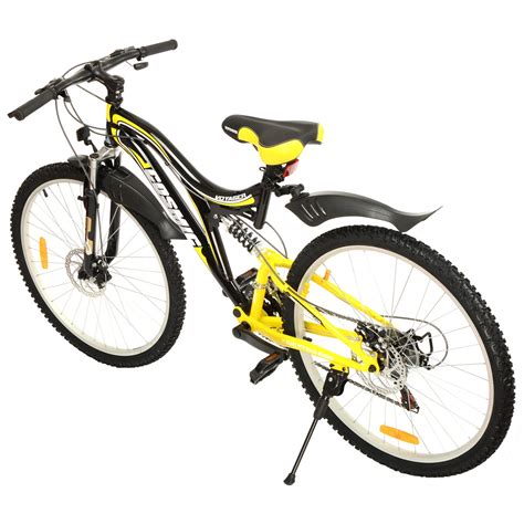 Buy Cosmic Voyager 21 Speed Gear Bicycle, 26-inch (Black/Yellow) Online ...