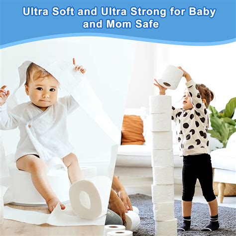 Buy RV Toilet Paper Quick Dissolve 2 Ply Septic Safe, Biodegradable ...