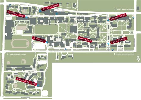 University Of Washington Campus Map UW Cherry Trees Map