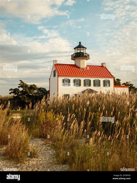 East Point Lighthouse in Maurice River, New Jersey Stock Photo - Alamy