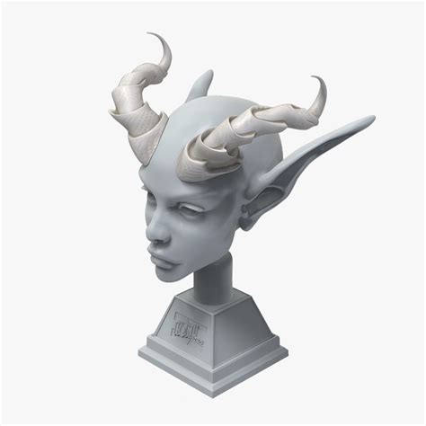 Horn Style 21 - Print File For Costume And Cosplay Accessories 3D ...