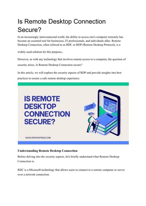 Secure Remote Desktop Connection 的图像结果