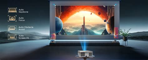 TOPTRO Quadra Projector Dolby Digital Plus with Atmos, 4K HDR10+, Net ...