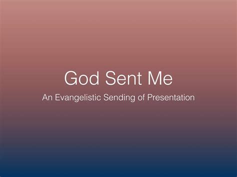 God Sent Me (Part 10 of 12) | PDF | Christianity | Religion & Spirituality