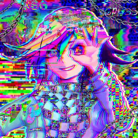 Download Kidcore Glitch Anime Girl Wallpaper | Wallpapers.com