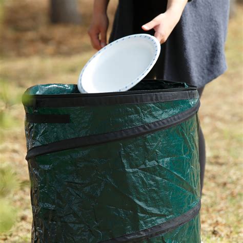 Coghlan's Pop-Up Camp Trash Can/Recycle Bin, Portable Collapsible ...