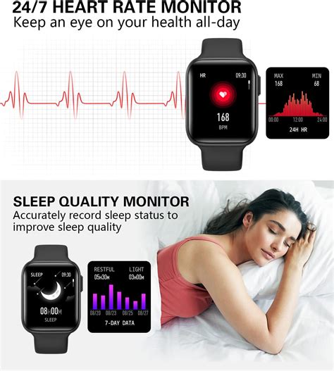 Bebinca Smart Watch, Fitness Tracker with Heart Rate India | Ubuy